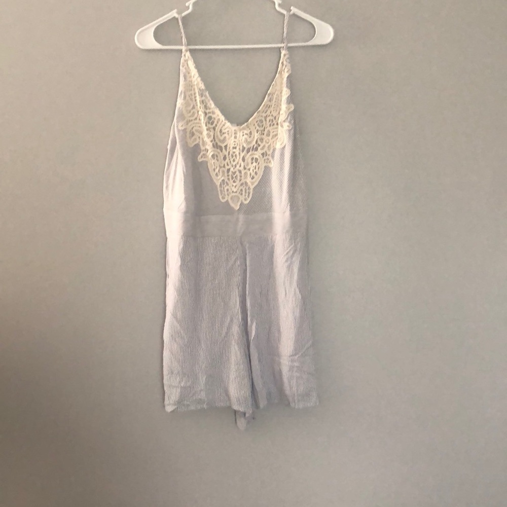 Blue romper
